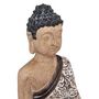 Voir la diapositive 2 : Paris Prix Statuette Déco  Bouddha Assis  22cm Multicolore
