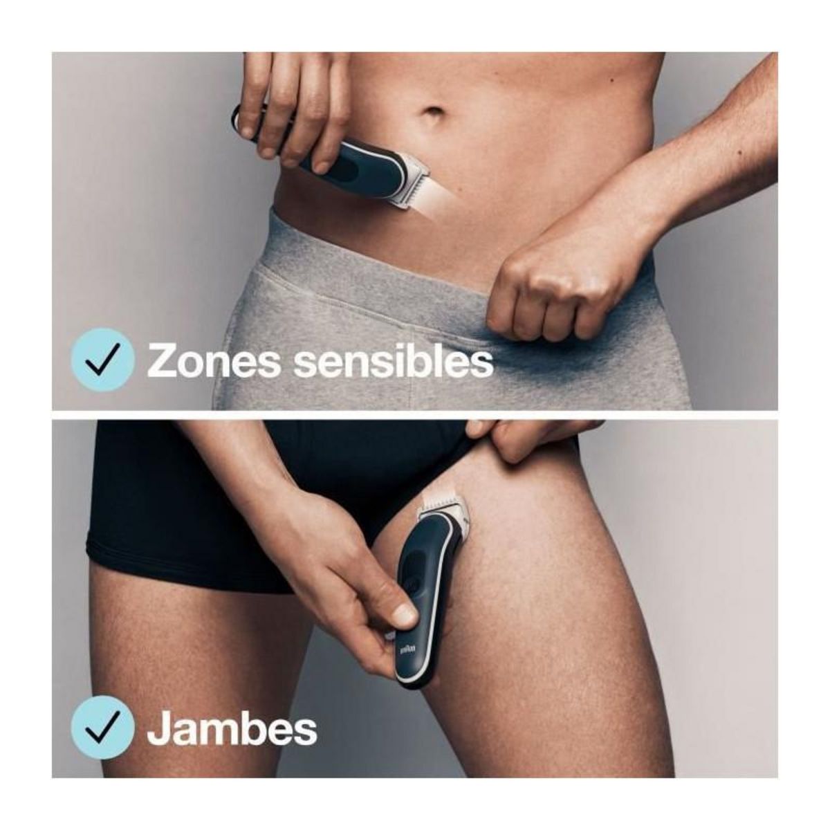 BRAUN Tondeuse corps rechargeable - BG5340