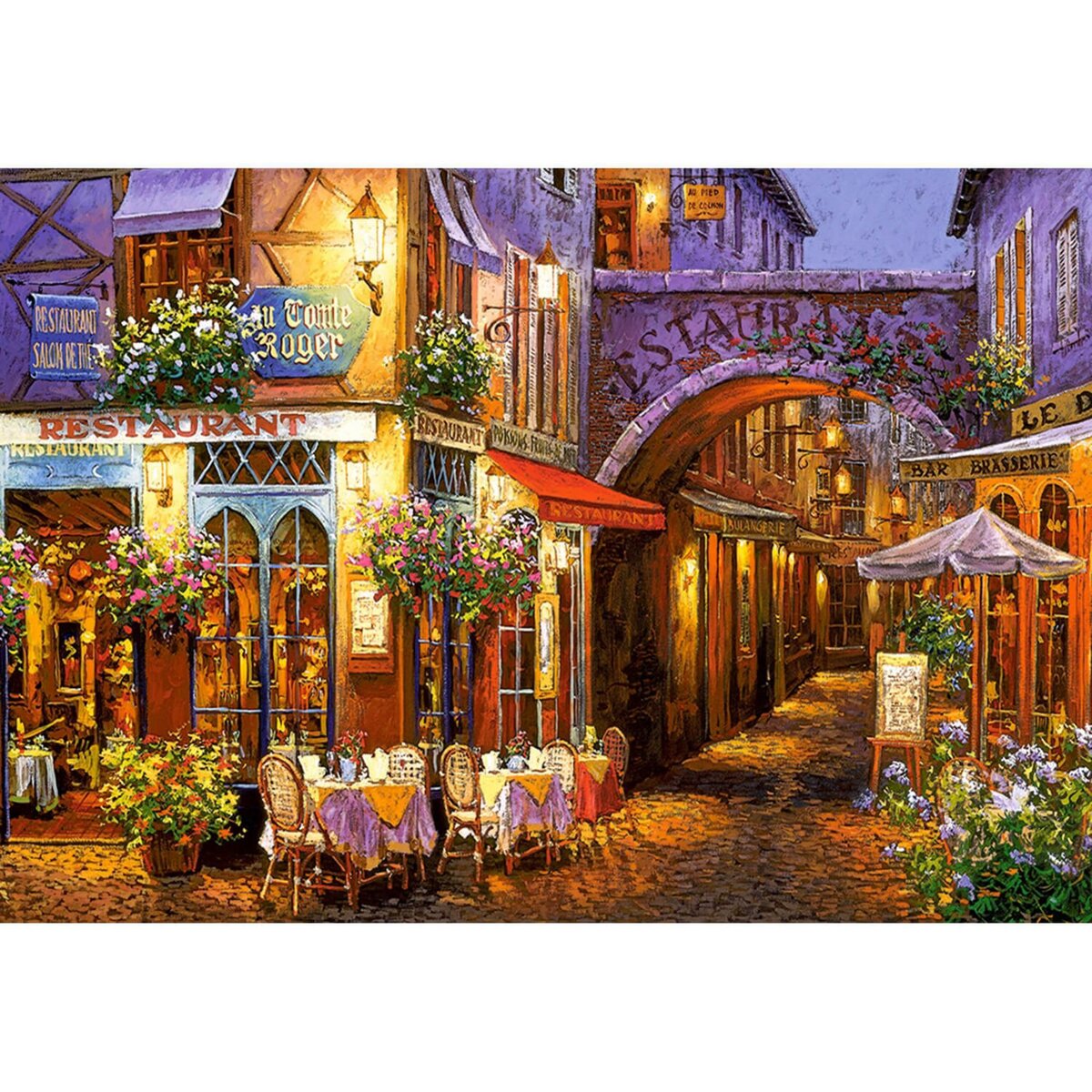 Castorland Puzzle 1000 pièces : Soirée en Provence
