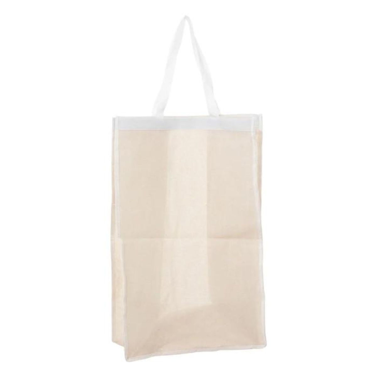 FIVE Panier à Linge Double Bambou  Sicela  60cm Naturel