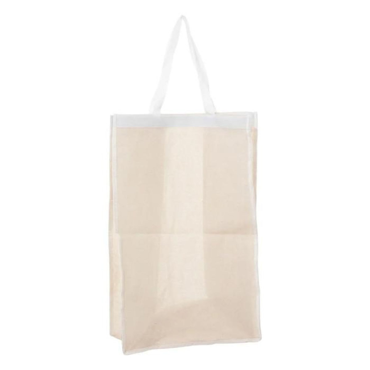 FIVE Panier à Linge Double Bambou  Sicela  60cm Naturel