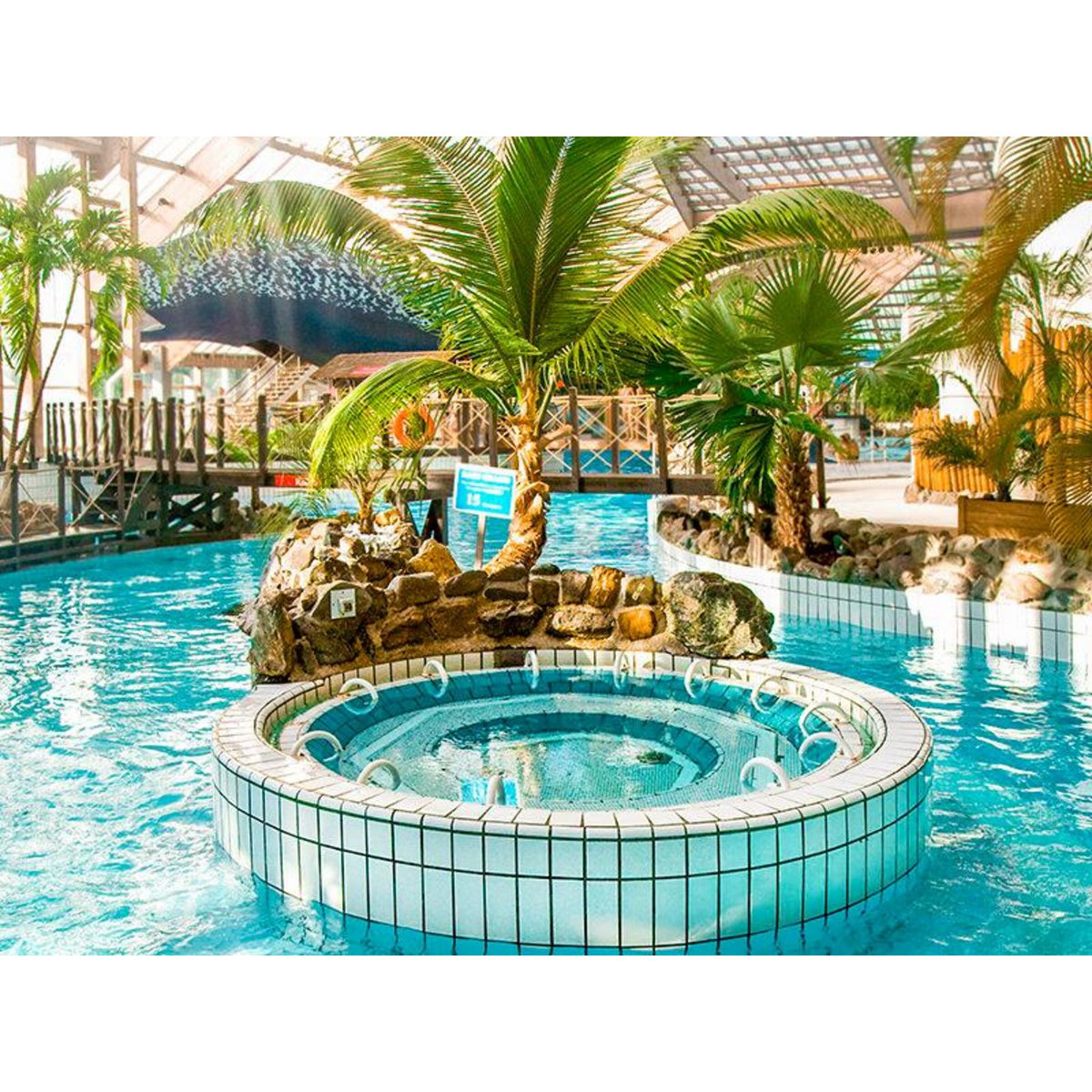 Smartbox Journée à l'Aquaboulevard de Paris pour 1 adulte et 1 enfant - Coffret Cadeau Multi-thèmes