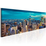 Paris Prix Tableau Imprimé  Blue Metropolis. Coloris disponibles : Multicolore