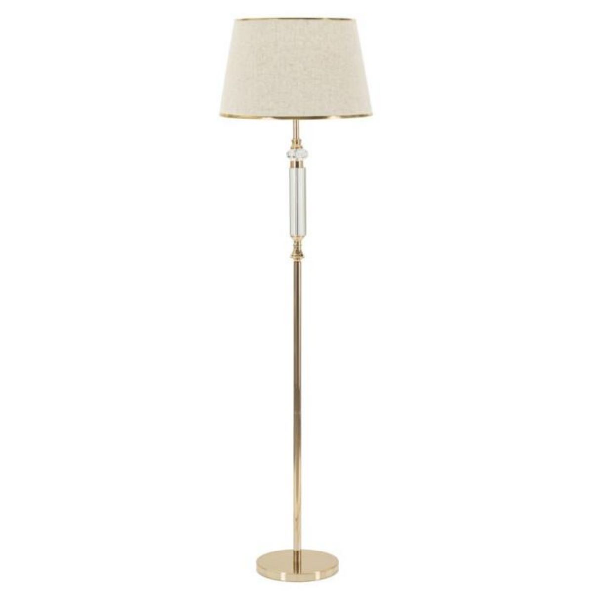 Paris Prix Lampadaire Design en Métal  Praga  165cm Or