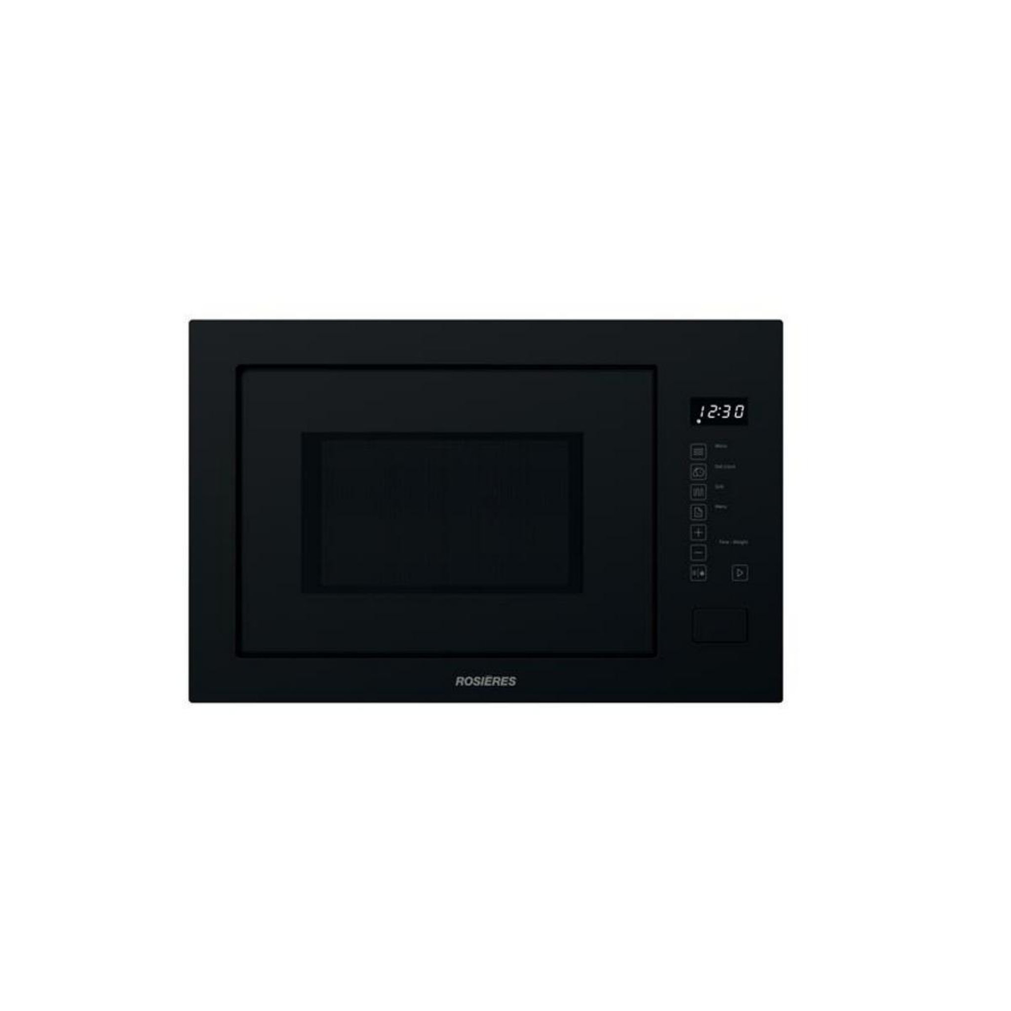 Voir la diapositive 1 : Rosieres Micro-ondes gril encastrable 25l 850w noir - RO38FL7N25LWB