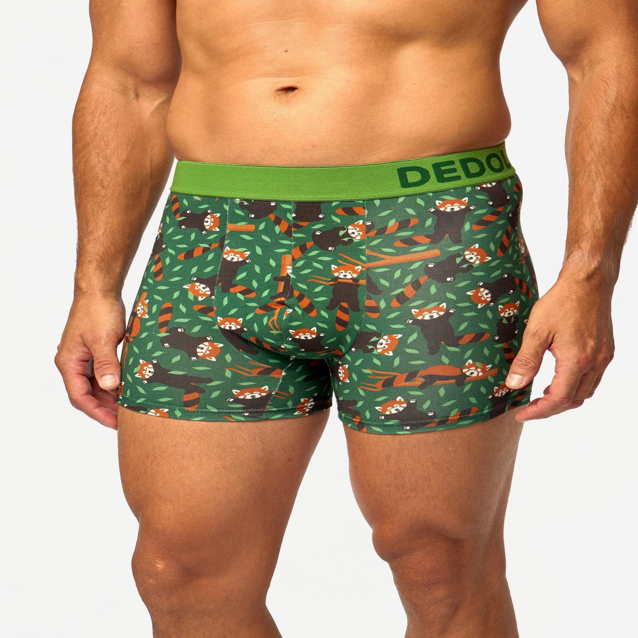 Voir la diapositive 2 : DEDOLES Boxer homme panda roux