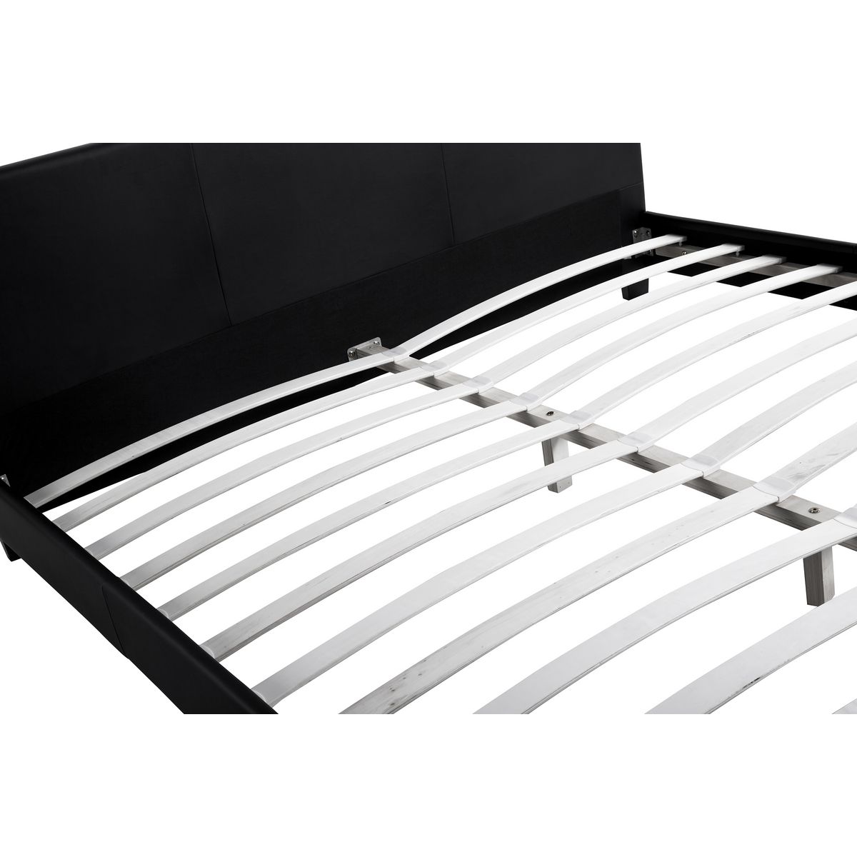 Lit avec tête de lit et sommier à lattes 140x190 cm MARTIN