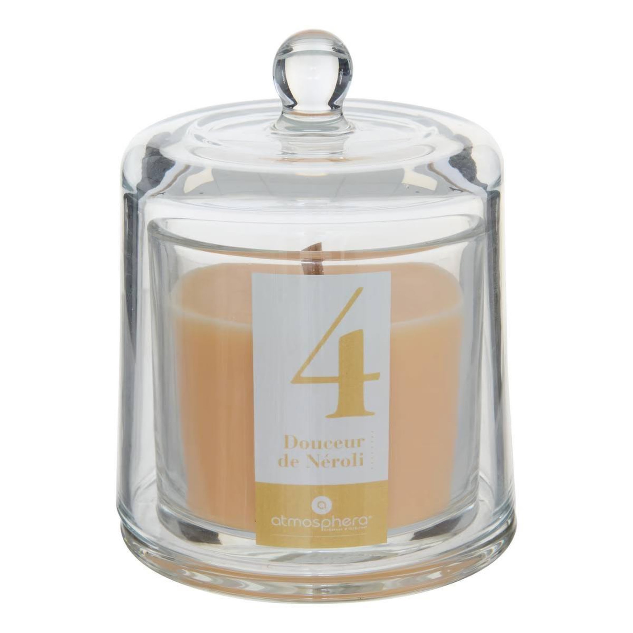 ATMOSPHERA Bougie parfumée en verre  numia  240g douceur de néroli