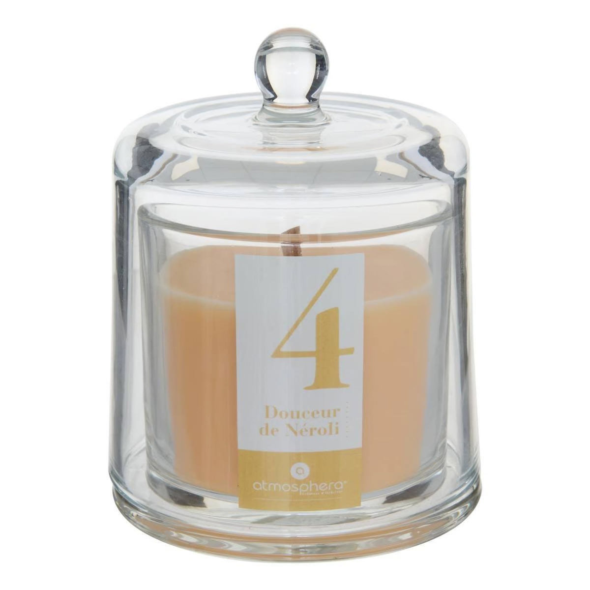ATMOSPHERA Bougie Parfumée en Verre  Numia  240g Douceur de Néroli