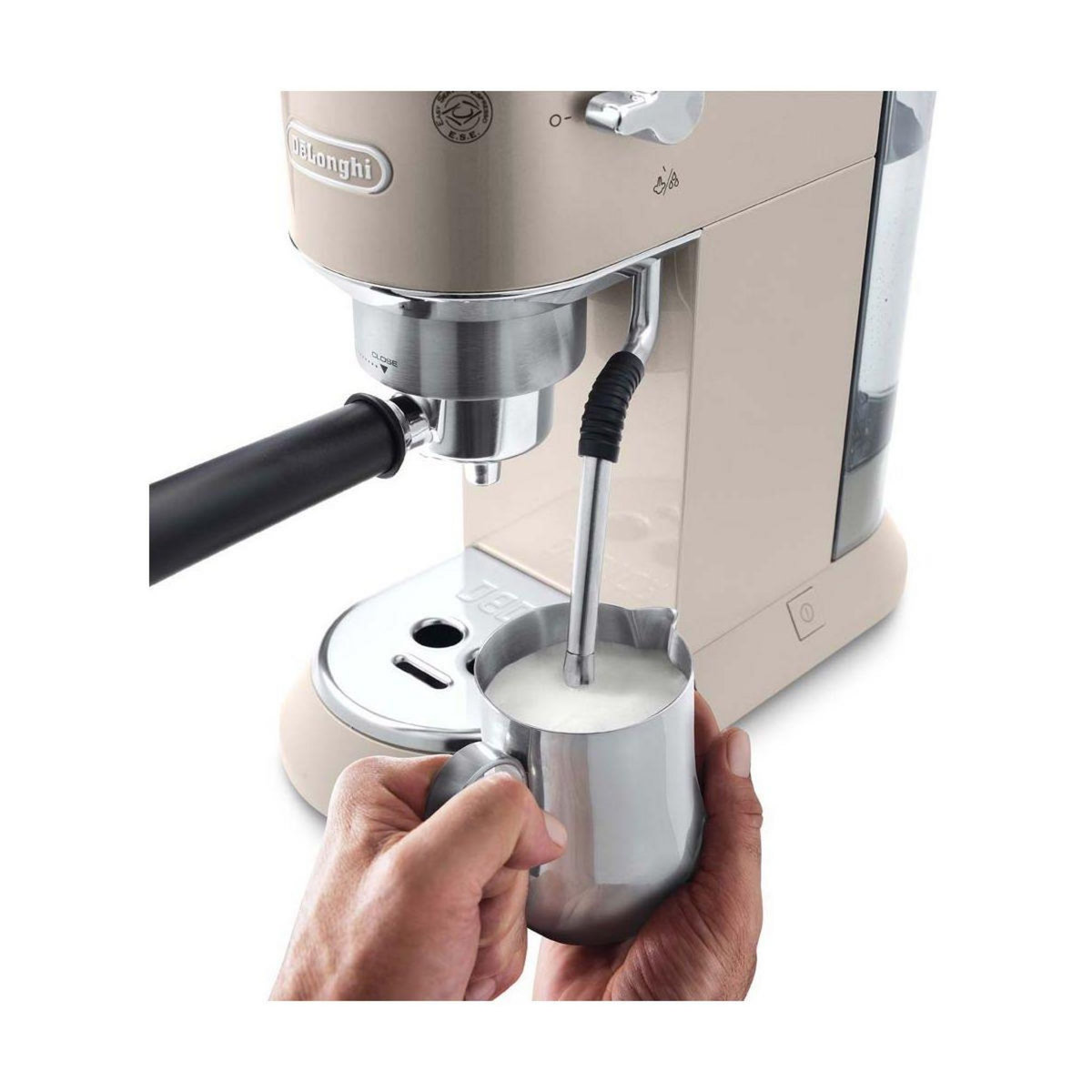 DELONGHI Machine à expresso dedica arte EC885.BG beige metallics