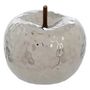 Voir la diapositive 1 : ATMOSPHERA Pomme Déco Design  Pamela  14cm Argent