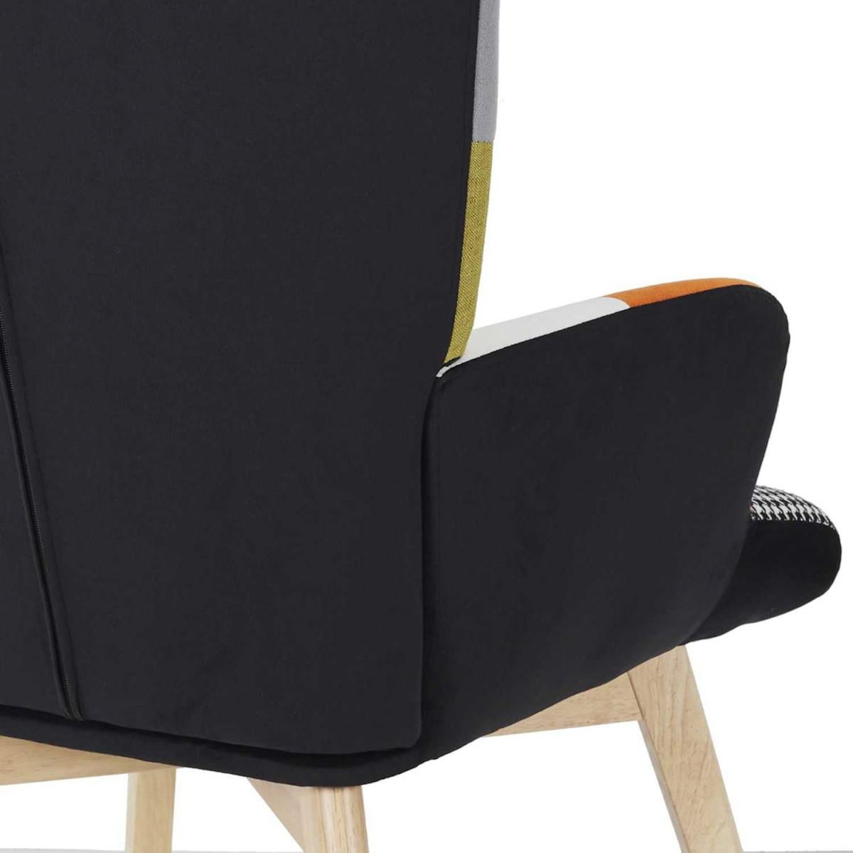 The Home Deco Factory Fauteuil de salon scandi Helsinki