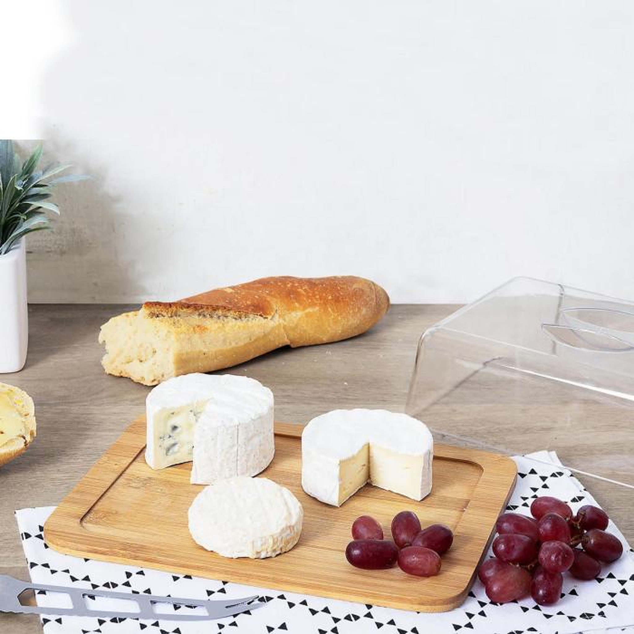 Voir la diapositive 5 : FIVE Boîte à Fromage  Bambou  24cm Naturel