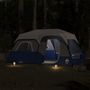 Voir la diapositive 3 : VIDAXL Tente familiale avec LED 9 personnes liberation rapide