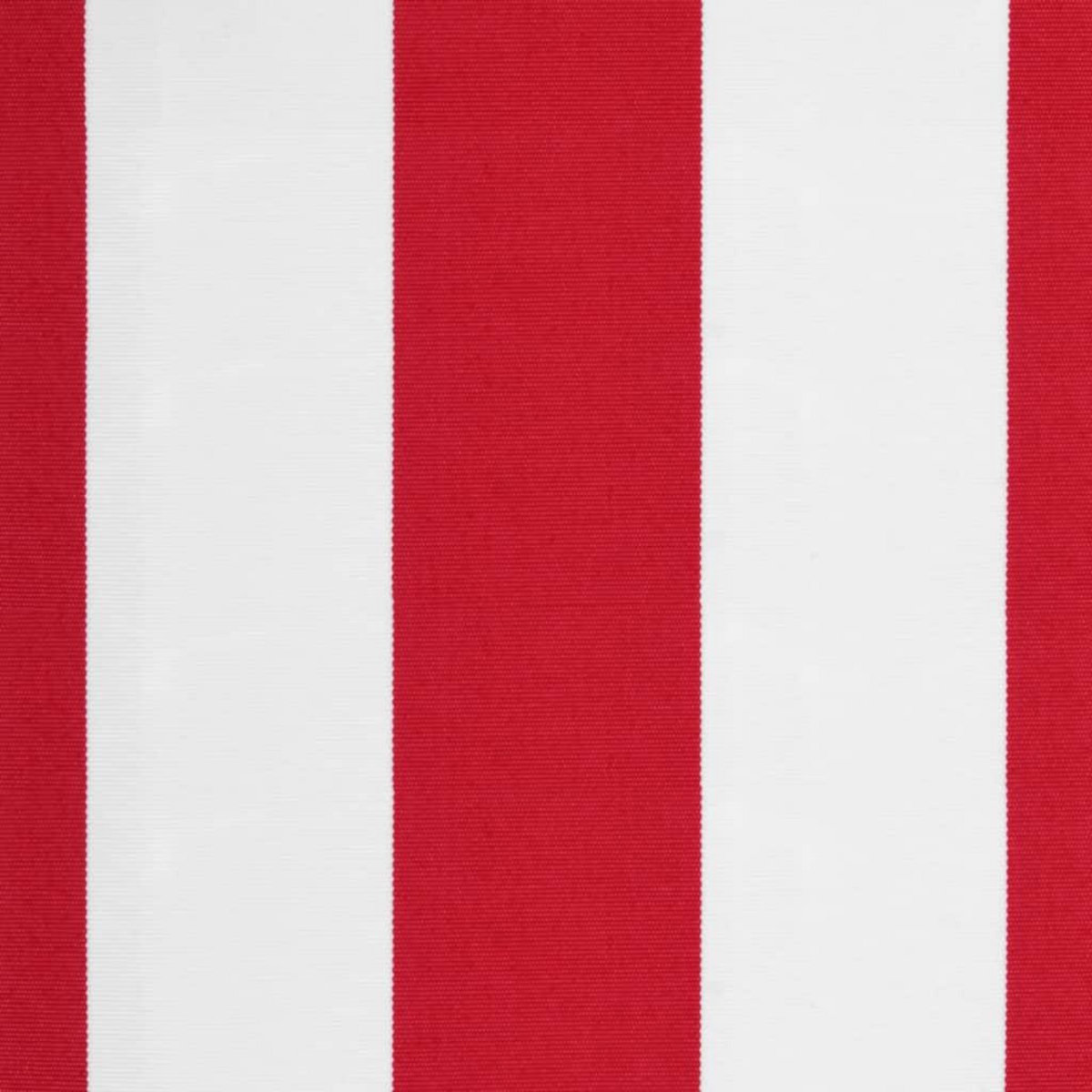 VIDAXL Tissu de remplacement de cantonniere d'auvent rouge blanc 3,5 m