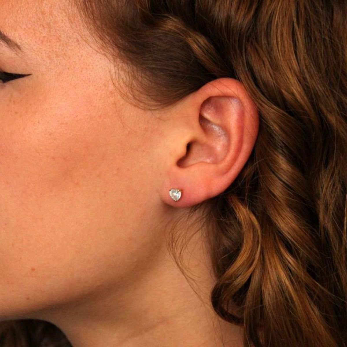 L'ATELIER D'AZUR Boucles d'Oreilles Or Jaune - Coeur - Femme ou Enfant