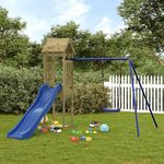 VIDAXL Aire de jeux d'exterieur bois de pin impregne