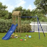 VIDAXL Aire de jeux d'exterieur bois de pin impregne
