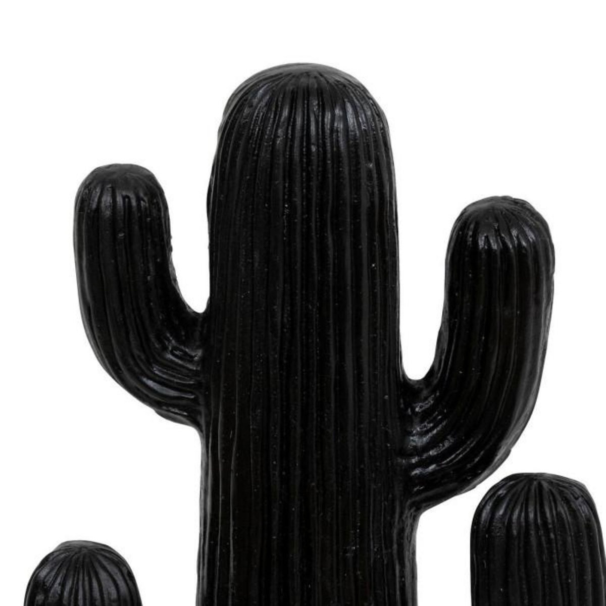 ATMOSPHERA Cactus Déco 4 Branches  Rodrigo  38cm Noir