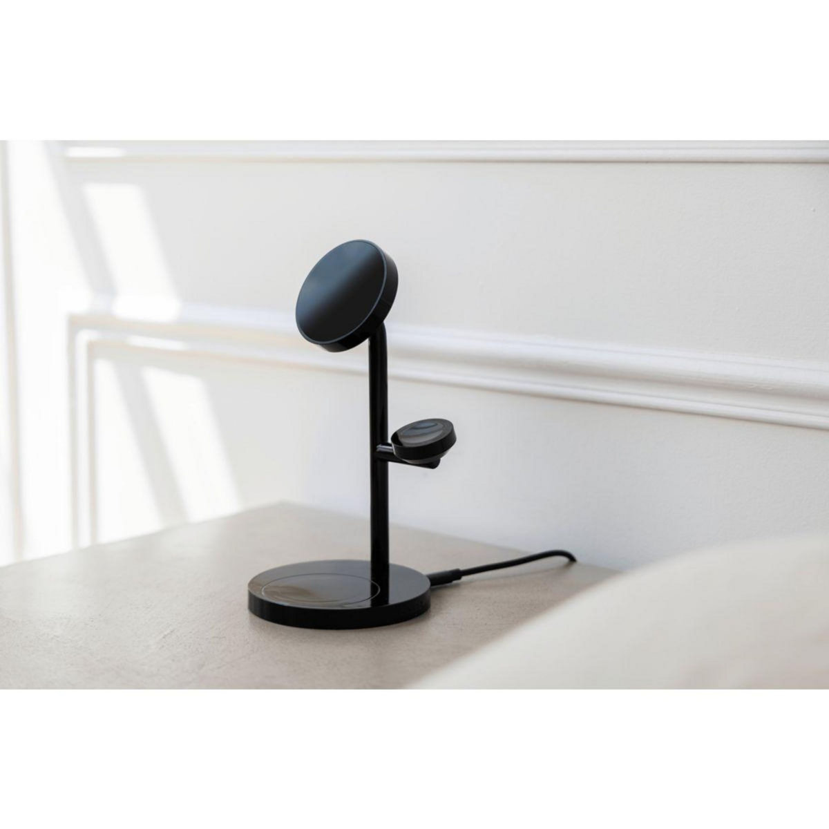 CASYX Chargeur 3 en 1 Charge rapide Qi2 noir