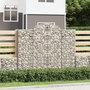 Voir la diapositive 1 : VIDAXL Paniers a gabions arques 30 pcs 200x50x160/180 cm Fer galvanise