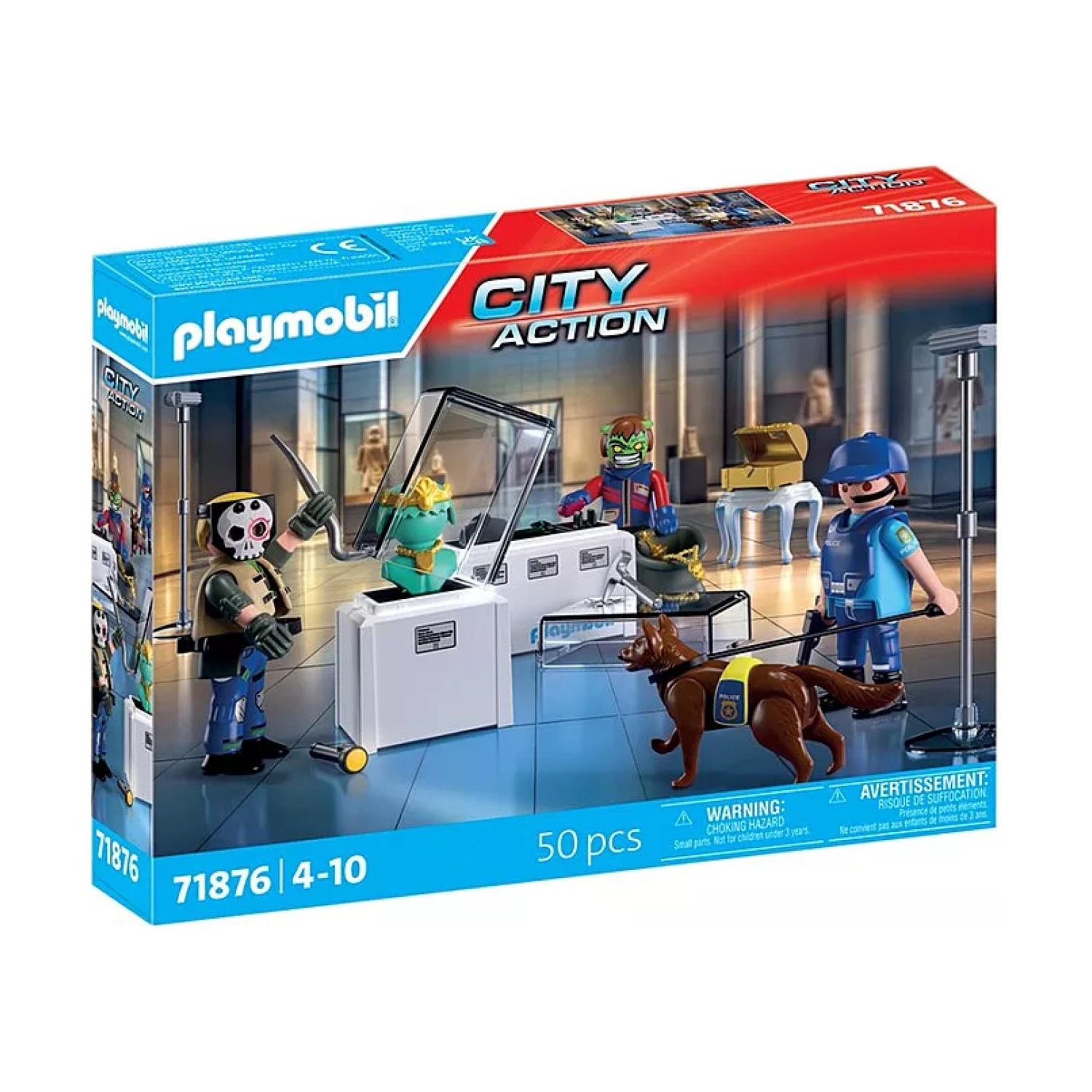 PLAYMOBIL City Action Arrestation de cambrioleurs au musée