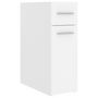 Voir la diapositive 2 : VIDAXL Armoire d'apothicaire Blanc 20x45,5x60 cm Bois d'ingenierie
