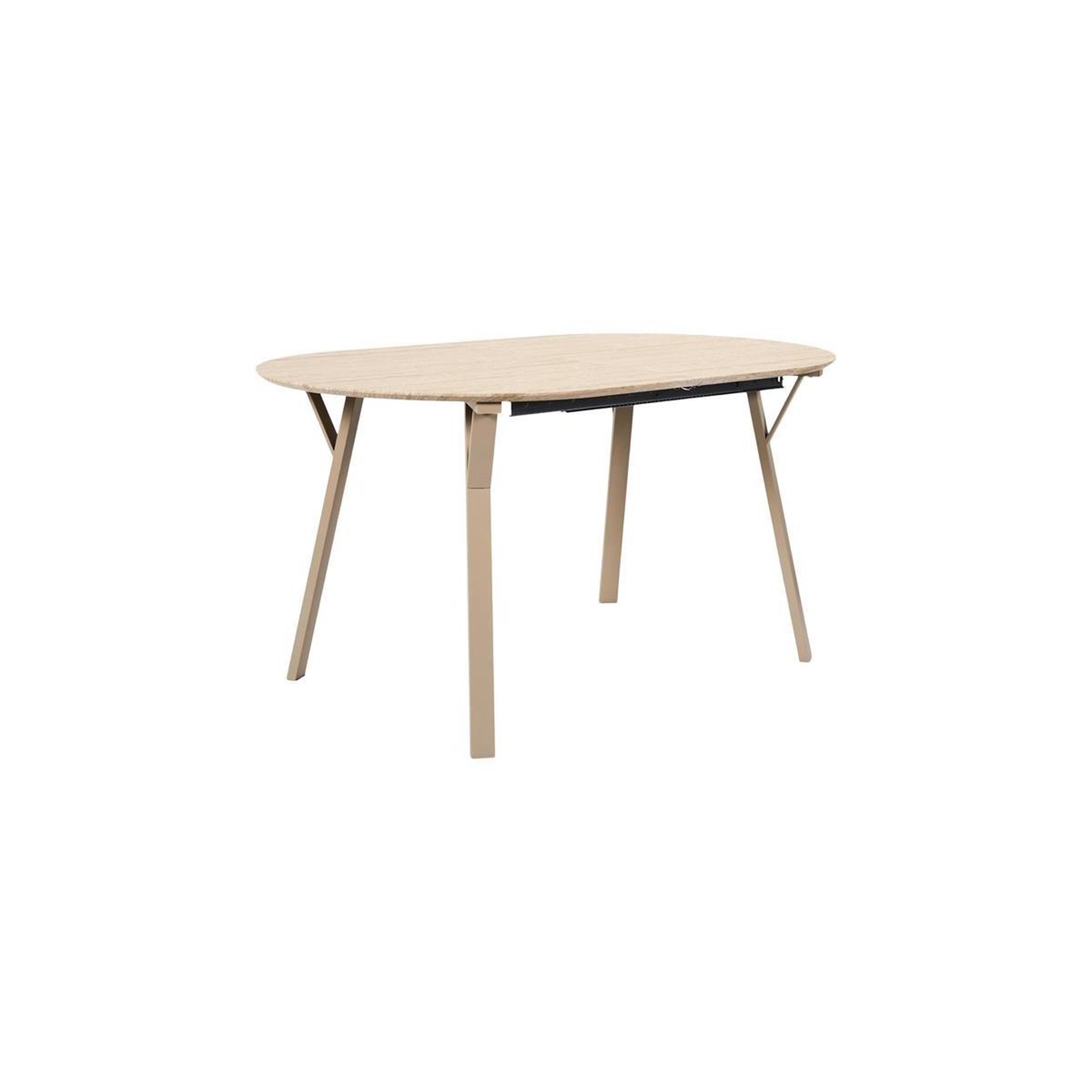 The Home Deco Factory Table à manger extensible  terra nova  150-210cm beige