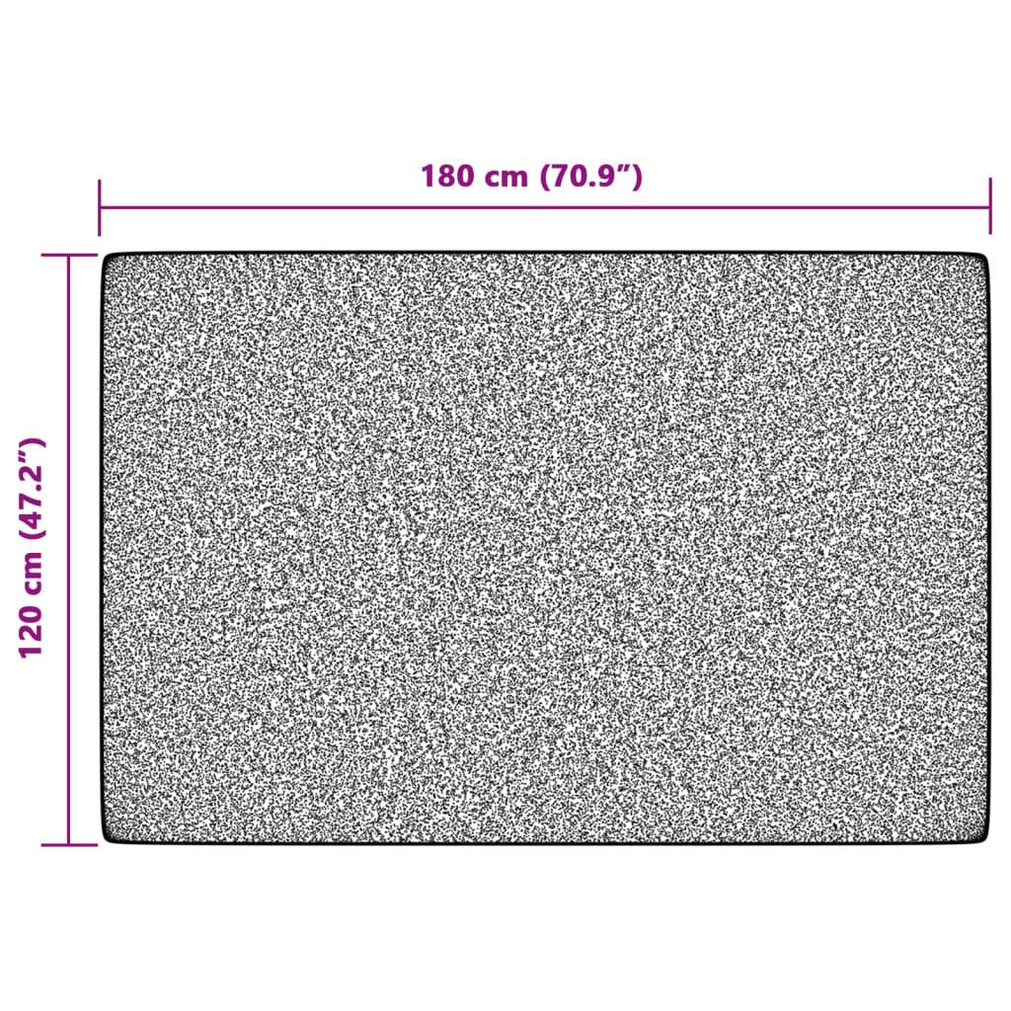 Voir la diapositive 6 : VIDAXL Tapis interieur exterieur a poils courts 120x180cm antiderapant