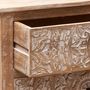 Voir la diapositive 4 : ATMOSPHERA Commode Shirel 3 tiroirs - Bois