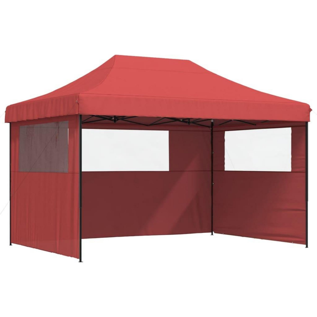 VIDAXL Tente de reception pliable escamotable avec 3 parois laterales