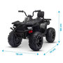 Voir la diapositive 4 : PLAY4FUN Quad électrique 2x 40W pour enfant - avec 4 suspensions, Marche AV/AR et Système audio