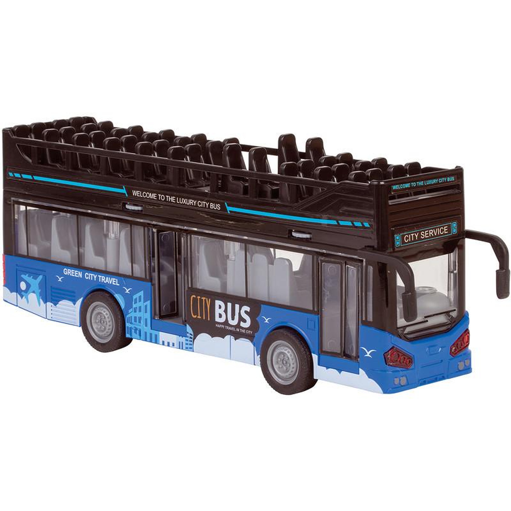Voir la diapositive 2 : BUS DE TOURISME 29CM SON LUM JS122