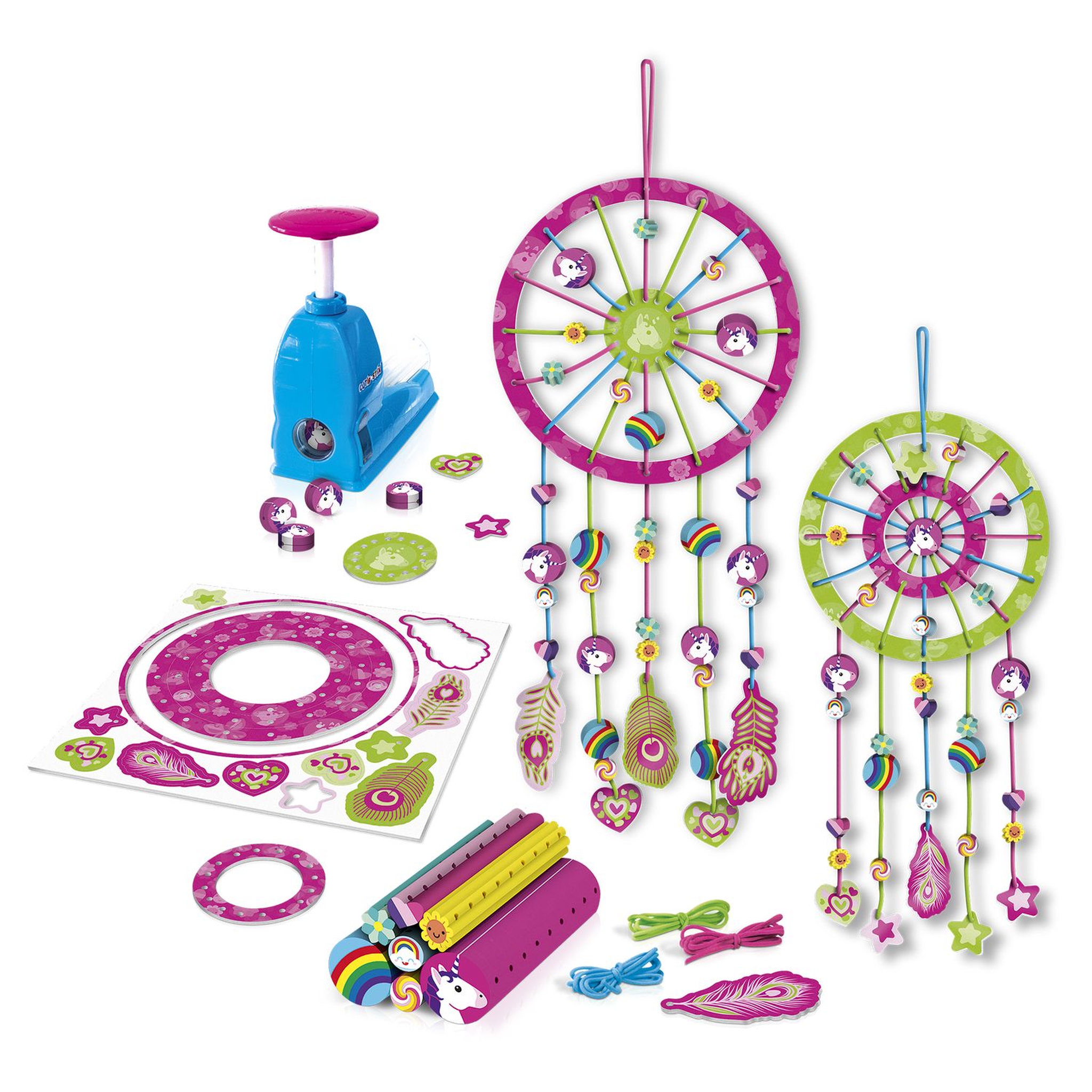 Voir la diapositive 2 : LANSAY Cutie stix - Set créatif Attrape rêves