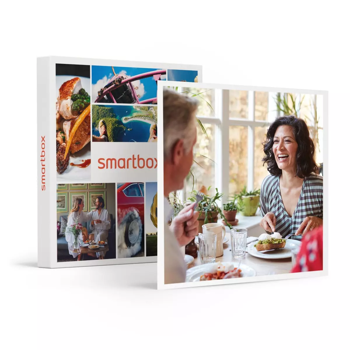 Smartbox Coffret cadeau Fête des Mères : un dîner pour 2 personnes - Coffret Cadeau Gastronomie