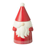 Paris Prix Boîte à Biscuits en Céramique  Père Noël  33cm Rouge