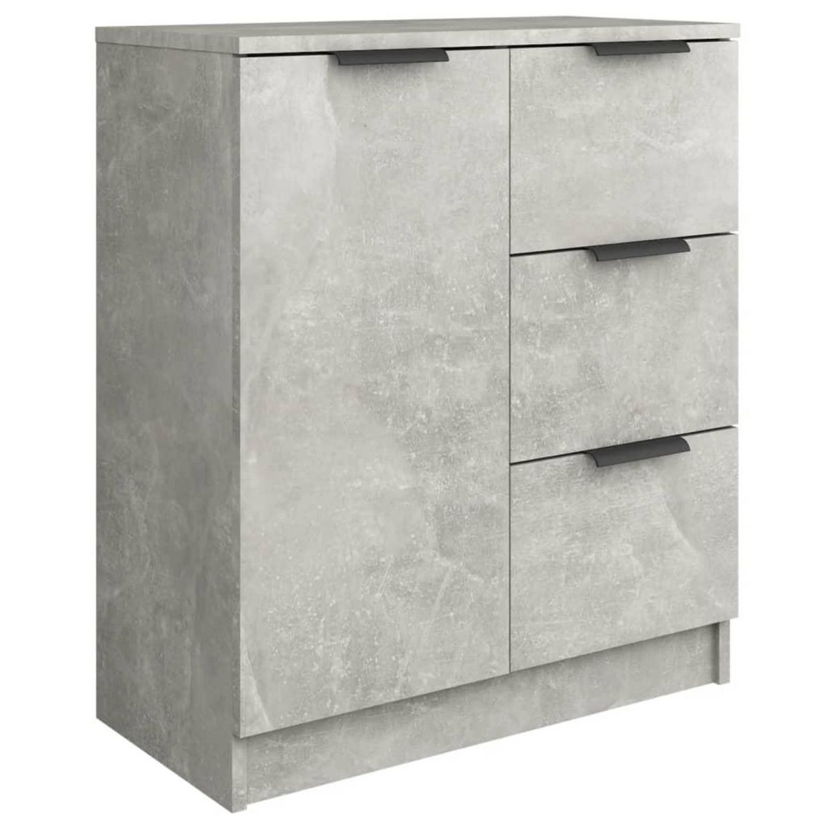 VIDAXL Buffet Gris beton 60x30x70 cm Bois d'ingenierie