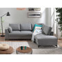 Voir la diapositive 2 : LISA DESIGN Tala - canapé d'angle droit - convertible - 5 places - en tissu