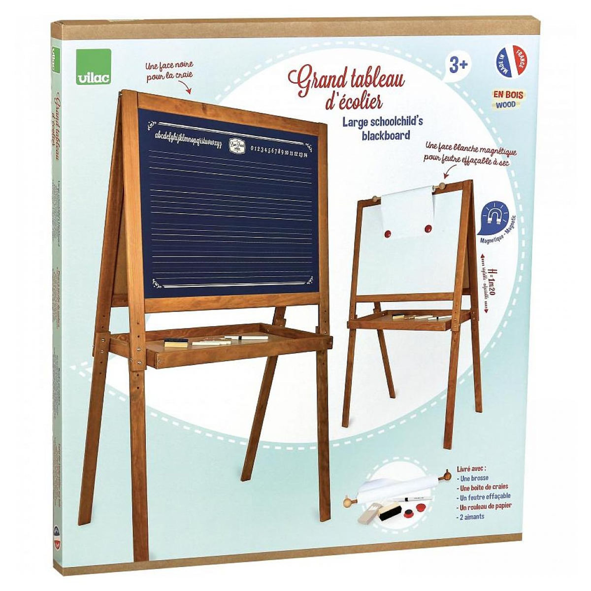 Vilac Grand tableau d ecolier vintage