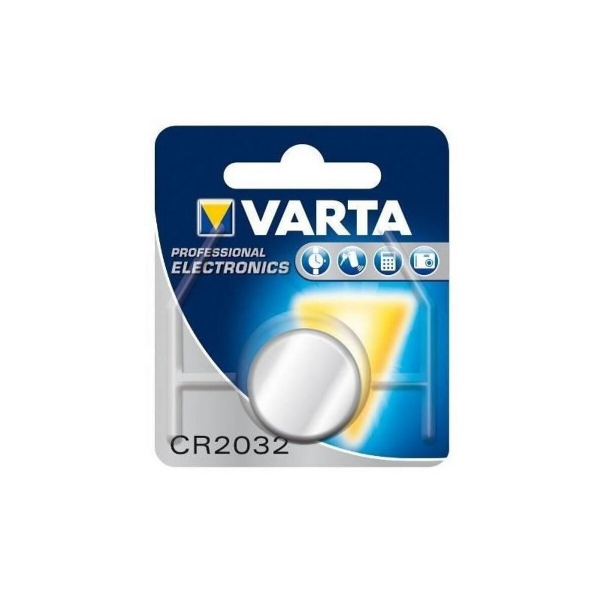 VARTA Professional Electronics Pile Bouton Lithium CR2032 X2