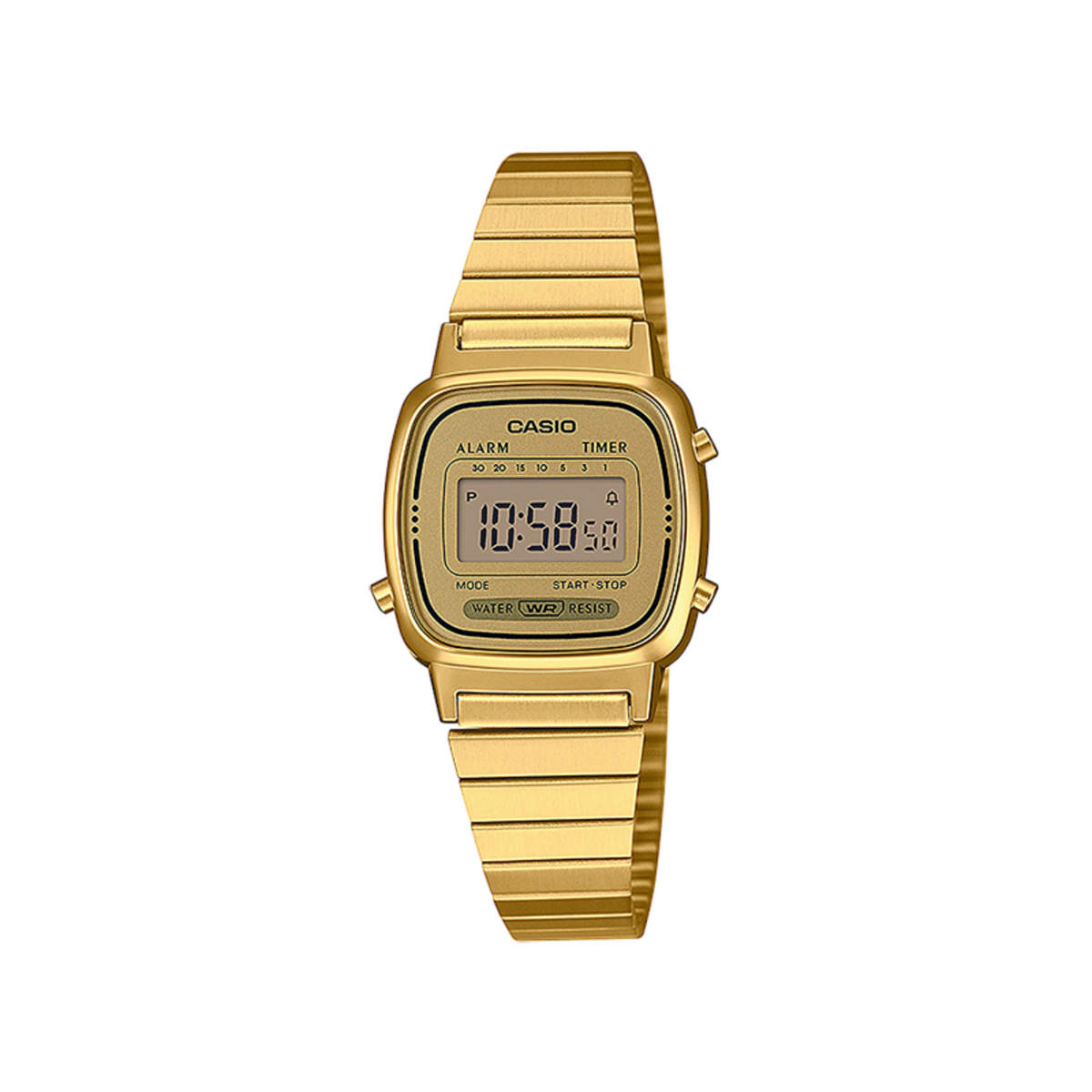 CASIO Montre Casio Vintage Mini Femme Acier Dor e LA670WEGA 9EF