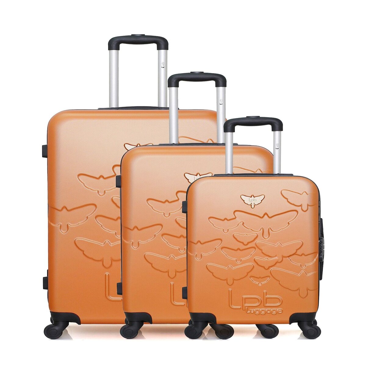 LES P'TITES BOMBES LPB LPB LUGGAGE - Set de 3 Valises AELYS 75 cm 4 Roues