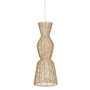 Voir la diapositive 1 : ATMOSPHERA Lampe Suspension en Jute  Titus  68cm Naturel