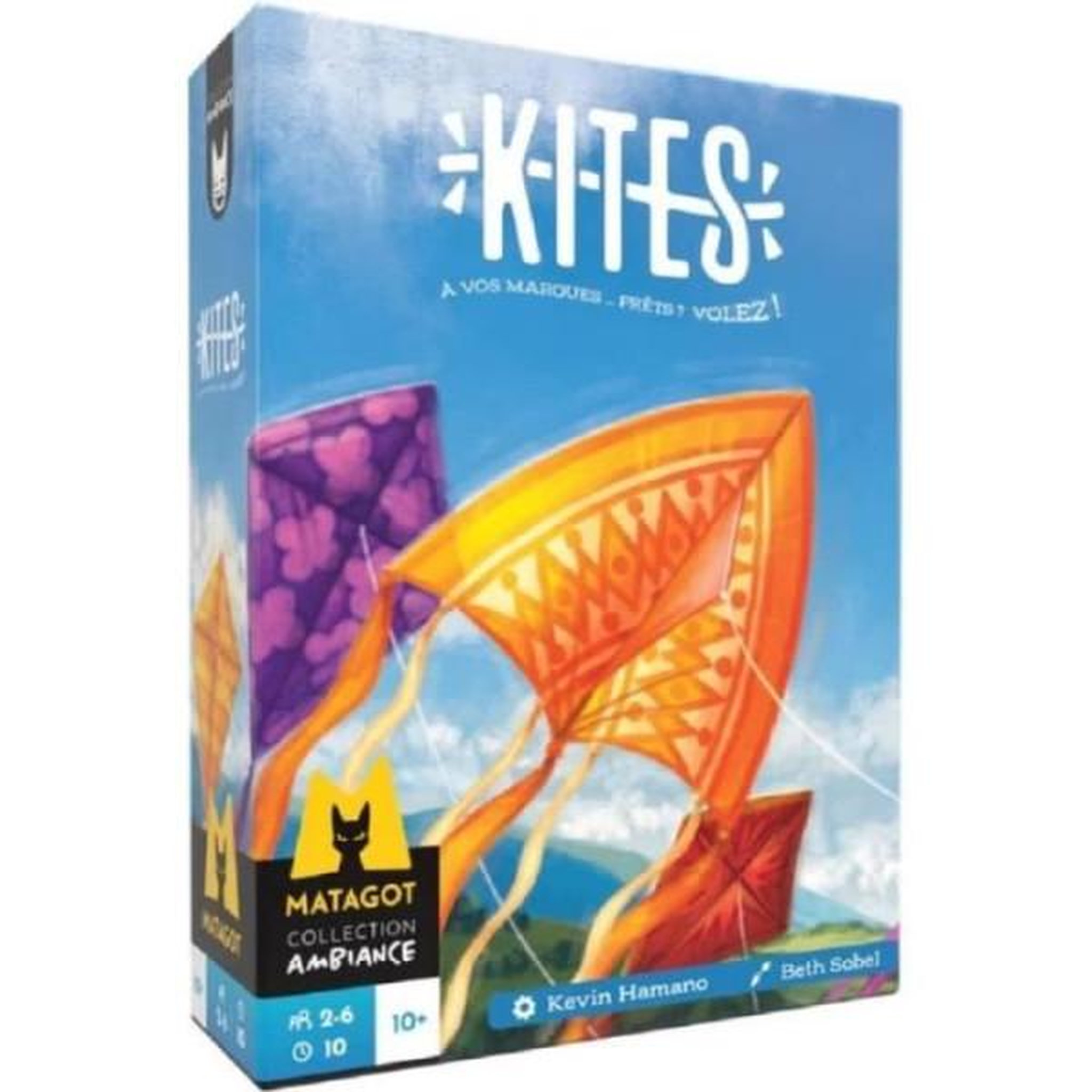 Voir la diapositive 1 : Asmodee Kites - asmodee - jeu de cerfs-volants - jeu de carte coopératif - des 10 ans
