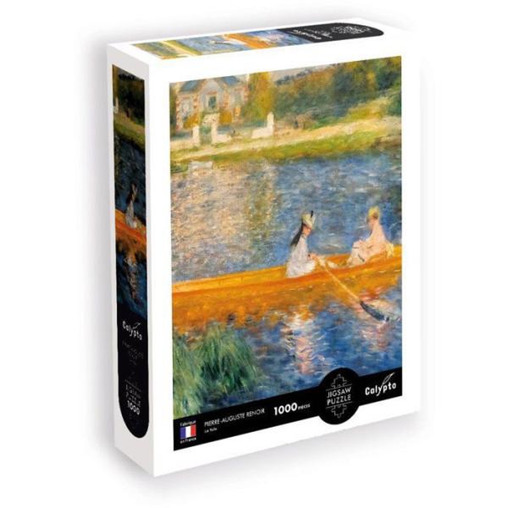 Sentosphere Puzzle - sentosphere - calypto - 1000 pieces - la yole - pierre-auguste renoir - toucher soyeux - des 9 ans