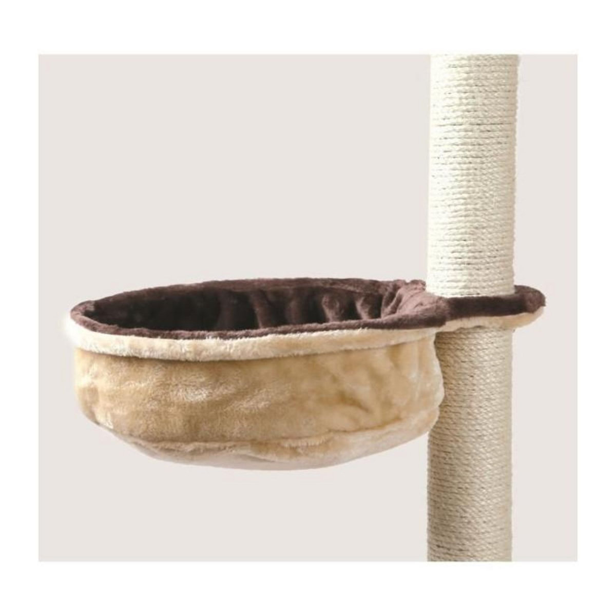 Trixie TRIXIE Sac confort pour arbre a chat - Brun et beige - Pour chat