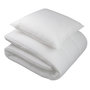 Voir la diapositive 3 : DODO Pack couette chaude anti-acariens en microfibre 400 g/m² + oreiller(s) COCON D'HIVER