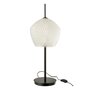 Voir la diapositive 1 : Paris Prix Lampe à Poser en Verre Design  Jenna  60cm Blanc