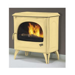 Godin Poêle à bois fonte 10,5kw beige - 388113SAHARA