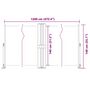 Voir la diapositive 6 : VIDAXL Auvent lateral retractable Marron 140x1200 cm